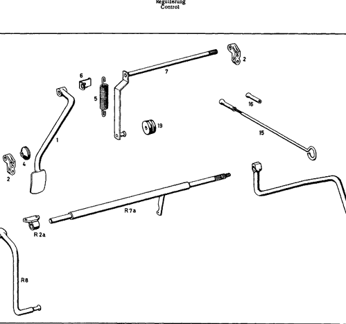 Accelerator Pedal - Mercedes-Benz (180-301-10-01)