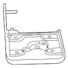 2009 2010 Volkswagen Routan - Ignition Coil Bracket - Volkswagen (7B0-422-845)