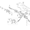 Steering Gear - Mercedes-Benz (177-460-74-01)