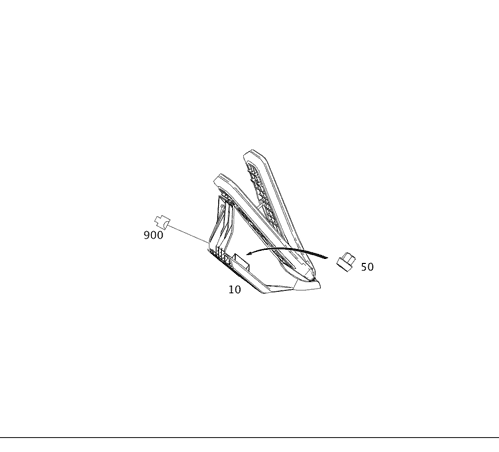 Accelerator Pedal Module - Mercedes-Benz (204-300-10-00)
