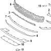 Radiator Support Air Deflector - Land-Rover (LR153909)