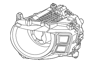 Headlamp Assembly - Land-Rover (LR129971) Headlamp Assembly - Land-Rover (LR129971)