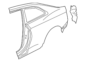 Quarter Panel - Audi (8W6-809-838) Quarter Panel - Audi (8W6-809-838)