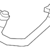 Radiator Coolant Hose - Land-Rover (LR100829)