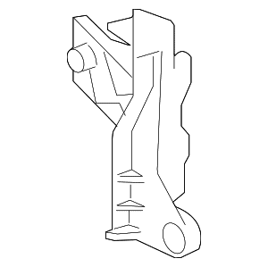 Water Pump Bracket - Land-Rover (PEU500011) Water Pump Bracket - Land-Rover (PEU500011)