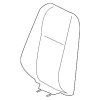 Seat Back Cover - Land-Rover (LR160502)