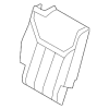 Seat Back Cover - Land-Rover (LR080636)
