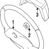 Steering Wheel Retainer Nut - Land-Rover (CRC2015)