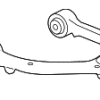 Upper Control Arm - Land-Rover (LR125702)