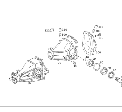 Gear Set - Mercedes-Benz (203-350-29-39)