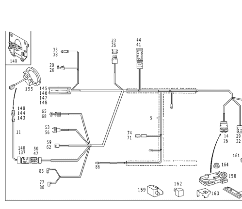 Acceleration Sensor - Mercedes-Benz (012-542-04-17)