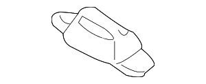 2007-2010 Volkswagen Passat - Seat Belt Guide - Volkswagen (3C9-885-557-9B9)