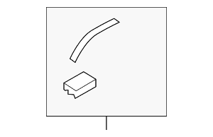 Front Weather-Strip - Land-Rover (LR018082) Front Weather-Strip - Land-Rover (LR018082)