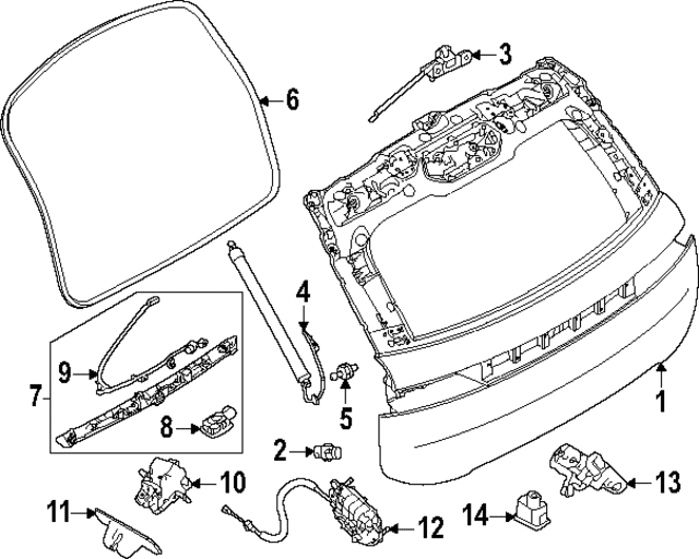 Weather-Strip On Body - Land-Rover (LR179369) Weather-Strip On Body - Land-Rover (LR179369)