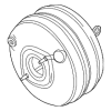 Brake Booster - Volkswagen (7B0-612-107-M)