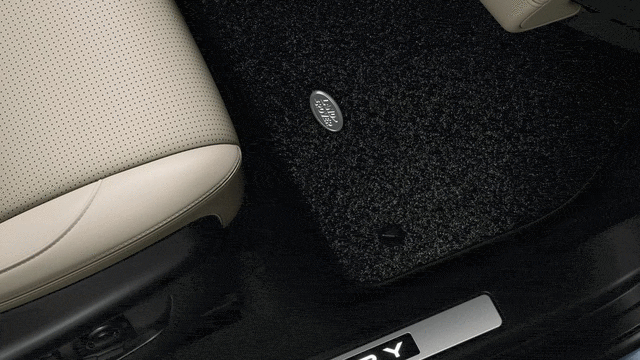 Luxury Carpet Mat Set, Ebony, LHD - Land-Rover (VPLCS0506PVJ) Luxury Carpet Mat Set, Ebony, LHD - Land-Rover (VPLCS0506PVJ)