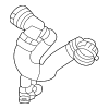Upper Hose - Land-Rover (LR137873)