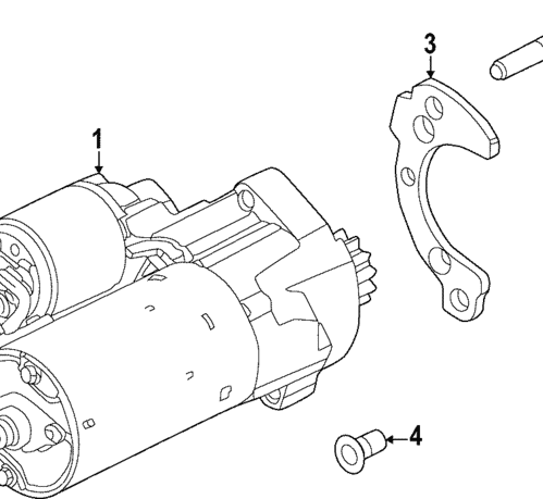 Starter Bolt - Land-Rover (LR152410)