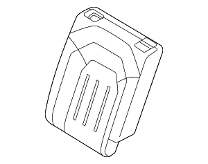 Seat Back Cover - Land-Rover (LR157618)