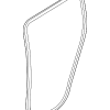 Weather-Strip On Body - Land-Rover (LR131257)