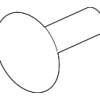 Front Deflector Retainer - Land-Rover (RZM500080)