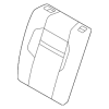 Seat Back Cover - Land-Rover (LR115849)