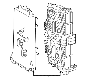 Fuse Box - Mercedes-Benz (9075450100)