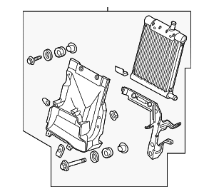 Radiator - Land-Rover (LR010964)