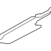 Grip Handle Rear Bracket - Land-Rover (LR053646)