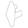 Lmp Washer Cover - Land-Rover (LR083109)