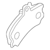 Brake Pads Front - Land-Rover (SFP500120)