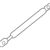 Assist Cylinder - Land-Rover (LR114627)