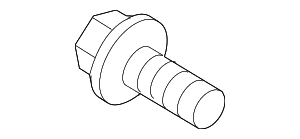 Ft Fender Liner Screw - Land-Rover (LR106494)