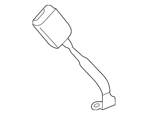 Buckle End - Volkswagen (1K3-857-756-BK-YLZ) Buckle End - Volkswagen (1K3-857-756-BK-YLZ)