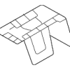 Outer Buckle Cover - Volkswagen (3CN-857-717-208)