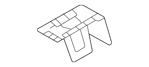 Outer Buckle Cover - Volkswagen (3CN-857-717-208) Outer Buckle Cover - Volkswagen (3CN-857-717-208)