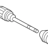 Cv Axle Assembly - Land-Rover (LR072063)
