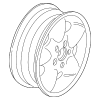 Wheel, Alloy - Land-Rover (RRC503570MNH)