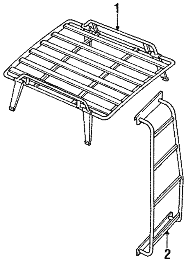 Roof Rack - Land-Rover (STC7260) Roof Rack - Land-Rover (STC7260)