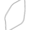 Weather-Strip On Body - Land-Rover (LR033103)