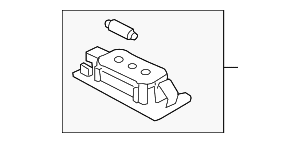 Courtesy Lamp - Land-Rover (XDE000150) Courtesy Lamp - Land-Rover (XDE000150)