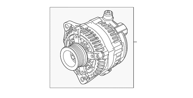 Alternator - Volkswagen (026-903-017-AX) Alternator - Volkswagen (026-903-017-AX)