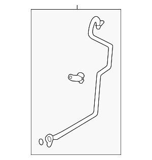 Turbocharger Oil Line - Volkswagen (05E-145-735)
