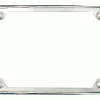 2004-2020 Volkswagen License Plate Frame - Slim - Polished - Volkswagen (ZVW-355-001)