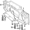 Radiator Support - Land-Rover (ALR6272)