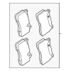 Brake Pads - Land-Rover (LR138646)
