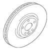 Disc Brake Rotor - Land-Rover (LR161917)