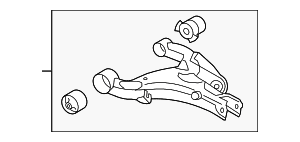 Lower Control Arm - Land-Rover (LR051592) Lower Control Arm - Land-Rover (LR051592)