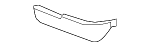 Lower Deflector - Land-Rover (LR083067) Lower Deflector - Land-Rover (LR083067)