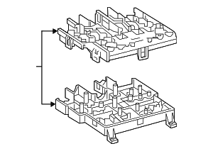 Fuse Box - Mercedes-Benz (9075409582)